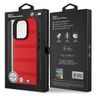 BMW BMHMP16L23PUSPR iPhone 16 Pro 6.3" czerwony/red hardcase M Perforated And Stitched Line MagSafe na NearMe.pl