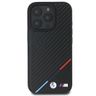 BMW BMHMP16L23PUDTK iPhone 16 Pro 6.3" czarny/black hardcase M Carbon Tricolor Line MagSafe na NearMe.pl