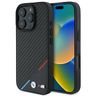 BMW BMHMP16X23PUDTK iPhone 16 Pro Max 6.9" czarny/black hardcase M Carbon Tricolor Line MagSafe na NearMe.pl