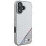 BMW BMHMP16S23PUDTS iPhone 16 6.1" szary/grey hardcase M Carbon Tricolor Line MagSafe na NearMe.pl
