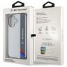 BMW BMHCP16S23HTFEG iPhone 16 6.1" szary/grey hardcase Motorsport IML Vertical Stripe na NearMe.pl
