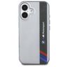 BMW BMHCP16M23HTFEG iPhone 16 Plus 6.7" szary/grey hardcase Motorsport IML Vertical Stripe na NearMe.pl