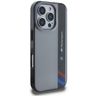 BMW BMHCP16X23HTFEG iPhone 16 Pro Max 6.9" szary/grey hardcase Motorsport IML Vertical Stripe na NearMe.pl