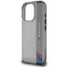 BMW BMHCP16X23HTFEG iPhone 16 Pro Max 6.9" szary/grey hardcase Motorsport IML Vertical Stripe na NearMe.pl