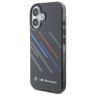 BMW BMHCP16S23HTRAK iPhone 16 6.1" czarny/black hardcase Motorsport IML Random Stripes na NearMe.pl