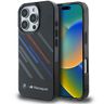BMW BMHCP16X23HTRAK iPhone 16 Pro Max 6.9" czarny/black hardcase Motorsport IML Random Stripes na NearMe.pl