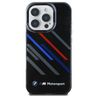 BMW BMHCP16X23HTRAK iPhone 16 Pro Max 6.9" czarny/black hardcase Motorsport IML Random Stripes na NearMe.pl