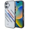 BMW BMHCP16M23HTRAG iPhone 16 Plus 6.7" szary/grey hardcase Motorsport IML Random Stripes na NearMe.pl