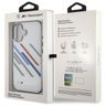 BMW BMHCP16M23HTRAG iPhone 16 Plus 6.7" szary/grey hardcase Motorsport IML Random Stripes na NearMe.pl