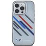 BMW BMHCP16L23HTRAG iPhone 16 Pro 6.3"   szary/grey hardcase Motorsport IML Random Stripes na NearMe.pl