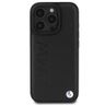 BMW BMHCP16LSLLBK iPhone 16 Pro 6.3" czarny/black hardcase Leather Hot Stamp na NearMe.pl