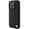 BMW BMHCP16LSLLBK iPhone 16 Pro 6.3" czarny/black hardcase Leather Hot Stamp na NearMe.pl