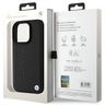BMW BMHCP16LSLLBK iPhone 16 Pro 6.3" czarny/black hardcase Leather Hot Stamp na NearMe.pl