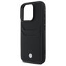 BMW BMHCP16X22RSEPK iPhone 16 Pro Max 6.9" czarny/black hardcase Sign Leather Cardslot na NearMe.pl