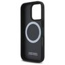 BMW BMHMP16L23PUTRK iPhone 16 Pro 6.3"czarny/black hardcase M Meshed Tricolor Stripes MagSafe na NearMe.pl