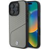 BMW BMHMP16L23RDCLG iPhone 16 Pro 6.3" szary/grey hardcase Sign Leather Textured and Line MagSafe na NearMe.pl