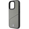 BMW BMHMP16L23RDCLG iPhone 16 Pro 6.3" szary/grey hardcase Sign Leather Textured and Line MagSafe na NearMe.pl
