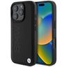 BMW BMHMP16LSLLBK iPhone 16 Pro 6.3" czarny/black hardcase Leather Hot Stamp MagSafe na NearMe.pl