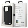 BMW BMHMP16LSLLBK iPhone 16 Pro 6.3" czarny/black hardcase Leather Hot Stamp MagSafe na NearMe.pl