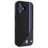 BMW BMHMP16S23PUTRK iPhone 16 6.1"czarny/black hardcase M Meshed Tricolor Stripes MagSafe na NearMe.pl