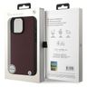 BMW BMHMP16X23RDDR iPhone 16 Pro Max6.9" czerwony/red hardcase Sign Leather Diamond Metal Logo MagSafe na NearMe.pl