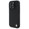 BMW BMHMP16L23RDDK iPhone 16 Pro 6.3"    czarny/black hardcase Sign Leather Diamond Metal Logo MagSafe na NearMe.pl