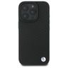 BMW BMHMP16L23RDDK iPhone 16 Pro 6.3"    czarny/black hardcase Sign Leather Diamond Metal Logo MagSafe na NearMe.pl