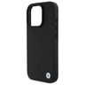 BMW BMHMP16L23RDDK iPhone 16 Pro 6.3"    czarny/black hardcase Sign Leather Diamond Metal Logo MagSafe na NearMe.pl