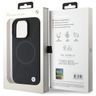 BMW BMHMP16X23RTPK iPhone 16 Pro Max     6.9" czarny/black hardcase Sign Leather Half Textured And Circle MagSafe na NearMe.pl