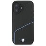 BMW BMHMP16S23RDCLK iPhone 16 6.1"       czarny/black hardcase Sign Leather Textured And Line MagSafe na NearMe.pl
