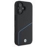 BMW BMHMP16S23RDCLK iPhone 16 6.1"       czarny/black hardcase Sign Leather Textured And Line MagSafe na NearMe.pl