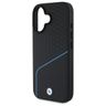 BMW BMHMP16S23RDCLK iPhone 16 6.1"       czarny/black hardcase Sign Leather Textured And Line MagSafe na NearMe.pl