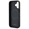BMW BMHMP16S23RDCLK iPhone 16 6.1"       czarny/black hardcase Sign Leather Textured And Line MagSafe na NearMe.pl