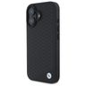 BMW BMHMP16S23RDDK iPhone 16 6.1"        czarny/black hardcase Sign Leather Diamond Metal Logo MagSafe na NearMe.pl