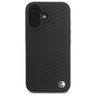 BMW BMHMP16S23RDDK iPhone 16 6.1"        czarny/black hardcase Sign Leather Diamond Metal Logo MagSafe na NearMe.pl