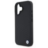BMW BMHMP16S23RDDK iPhone 16 6.1"        czarny/black hardcase Sign Leather Diamond Metal Logo MagSafe na NearMe.pl