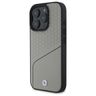 BMW BMHMP16X23RDCLG iPhone 16 Pro Max    6.9" szary/grey hardcase Sign Leather Textured and Line MagSafe na NearMe.pl