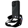 BMW BMHCP16S23PSCCK iPhone 16 6.1"       czarny/black hardcase M Edition Carbon Stripe & Strap na NearMe.pl