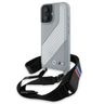 BMW BMHCP16S23PSCCG iPhone 16 6.1"       szary/grey hardcase M Edition Carbon Stripe & Strap na NearMe.pl