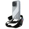BMW BMHCP16L23PSCCG iPhone 16 Pro 6.3"   szary/grey hardcase M Edition Carbon Stripe & Strap na NearMe.pl
