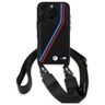 BMW BMHCP16L23PSVTK iPhone 16 Pro 6.3"   czarny/black hardcase M Edition Carbon Tricolor Lines & Strap na NearMe.pl
