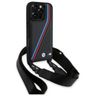 BMW BMHCP16L23PSVTK iPhone 16 Pro 6.3"   czarny/black hardcase M Edition Carbon Tricolor Lines & Strap na NearMe.pl