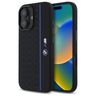 BMW BMHMP16S23SHEB iPhone 16 6.1"        czarny/black hardcase Silicone Hexagon Blue Line MagSafe na NearMe.pl