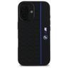 BMW BMHMP16S23SHEB iPhone 16 6.1"        czarny/black hardcase Silicone Hexagon Blue Line MagSafe na NearMe.pl