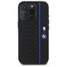 BMW BMHMP16L23SHEB iPhone 16 Pro 6.3"    czarny/black hardcase Silicone Hexagon Blue Line MagSafe na NearMe.pl