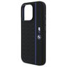 BMW BMHMP16L23SHEB iPhone 16 Pro 6.3"    czarny/black hardcase Silicone Hexagon Blue Line MagSafe na NearMe.pl