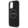 BMW BMHMP16S23SROK iPhone 16 6.1"        czarny/black hardcase M Silicone Printed Ring MagSafe na NearMe.pl