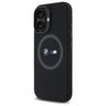 BMW BMHMP16S23SROK iPhone 16 6.1"        czarny/black hardcase M Silicone Printed Ring MagSafe na NearMe.pl