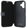 BMW BMBKP16S23RMRLK iPhone 16 6.1"       czarny/black bookcase Signature Leather Wordmark na NearMe.pl