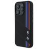 BMW BMHMP16L23SCUK iPhone 16 Pro 6.3"    czarny/black hardcase Silicone Cut Tricolor Lines MagSafe na NearMe.pl